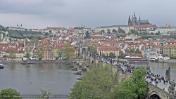 Pražský hrad, Karlův most, Vltava