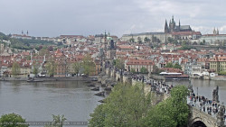 Pražský hrad, Karlův most, Vltava