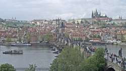 Pražský hrad, Karlův most, Vltava