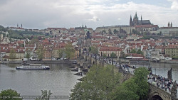 Pražský hrad, Karlův most, Vltava