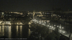 Pražský hrad, Karlův most, Vltava