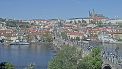 Pražský hrad, Karlův most, Vltava