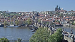 Pražský hrad, Karlův most, Vltava