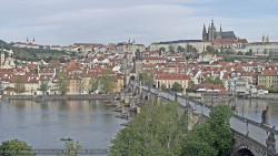 Pražský hrad, Karlův most, Vltava