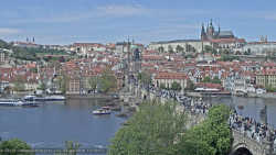 Pražský hrad, Karlův most, Vltava