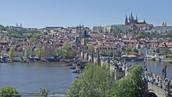 Pražský hrad, Karlův most, Vltava