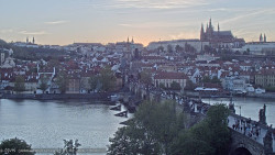Pražský hrad, Karlův most, Vltava