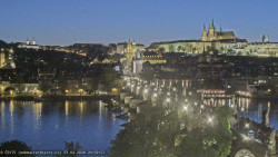 Pražský hrad, Karlův most, Vltava