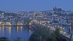 Pražský hrad, Karlův most, Vltava