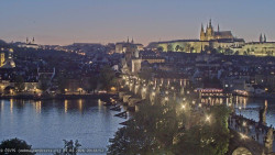 Pražský hrad, Karlův most, Vltava