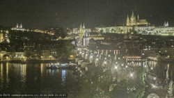 Pražský hrad, Karlův most, Vltava