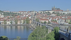 Pražský hrad, Karlův most, Vltava