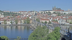 Pražský hrad, Karlův most, Vltava
