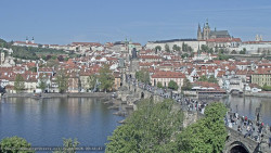 Pražský hrad, Karlův most, Vltava