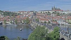 Pražský hrad, Karlův most, Vltava