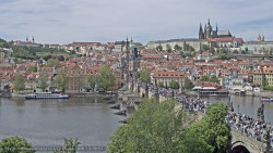 Pražský hrad, Karlův most, Vltava