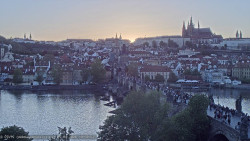 Pražský hrad, Karlův most, Vltava