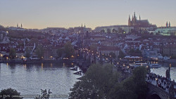 Pražský hrad, Karlův most, Vltava