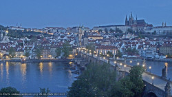 Pražský hrad, Karlův most, Vltava