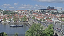 Pražský hrad, Karlův most, Vltava