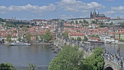 Pražský hrad, Karlův most, Vltava