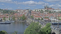 Pražský hrad, Karlův most, Vltava