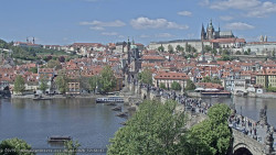 Pražský hrad, Karlův most, Vltava