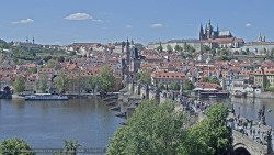 Pražský hrad, Karlův most, Vltava