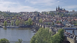 Pražský hrad, Karlův most, Vltava