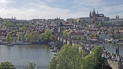 Pražský hrad, Karlův most, Vltava