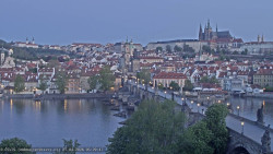 Pražský hrad, Karlův most, Vltava