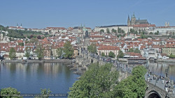 Pražský hrad, Karlův most, Vltava