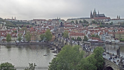 Pražský hrad, Karlův most, Vltava