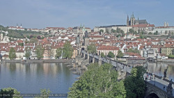 Pražský hrad, Karlův most, Vltava