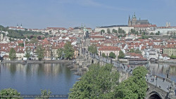 Pražský hrad, Karlův most, Vltava