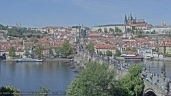 Pražský hrad, Karlův most, Vltava