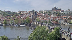 Pražský hrad, Karlův most, Vltava