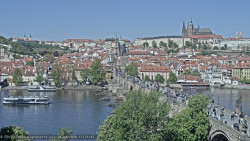 Pražský hrad, Karlův most, Vltava