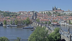 Pražský hrad, Karlův most, Vltava