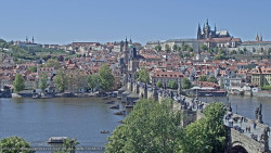 Pražský hrad, Karlův most, Vltava