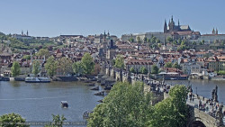 Pražský hrad, Karlův most, Vltava