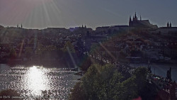 Pražský hrad, Karlův most, Vltava