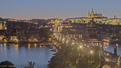 Pražský hrad, Karlův most, Vltava