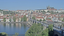 Pražský hrad, Karlův most, Vltava