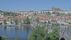 Pražský hrad, Karlův most, Vltava