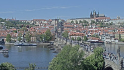 Pražský hrad, Karlův most, Vltava