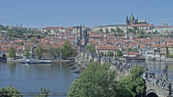 Pražský hrad, Karlův most, Vltava