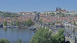 Pražský hrad, Karlův most, Vltava