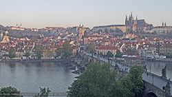 Pražský hrad, Karlův most, Vltava