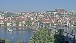 Pražský hrad, Karlův most, Vltava
